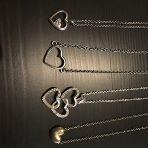 Dainty Heart necklaces